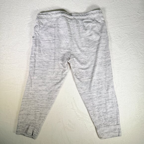 Tapout WWE Womens Gray Capri Workout Yoga Sweatpants Size Large Cotton Logo - Picture 4 of 7